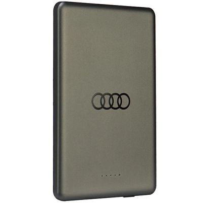 2. Powerbank Audi Big Logo MagSafe inductive 15W 5000mAh - gray
