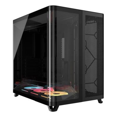 2. CORSAIR Geh Midi AIR 5400 LX-R LINK Case Tempered Glass Black