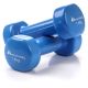 2. Meteor win-metal dumbbells 2x1.5 kg blue