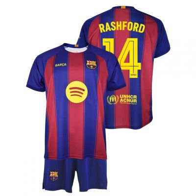 FC Barcelona Rashford kit shirt shorts junior box 2025/26 BC19ERA