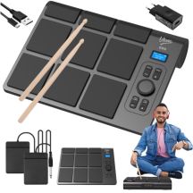 V-TONE ED9 portable battery-powered electronic drum kit