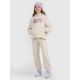 3. Girls' sweatshirt with hood, open, 4F 4FJRAW25TSWSF2294-11S
