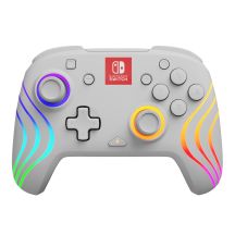 PDP Afterglow Wave White USB Gamepad Analog/Digital Nintendo Switch, Nintendo Switch Lite, Nintendo Switch OLED