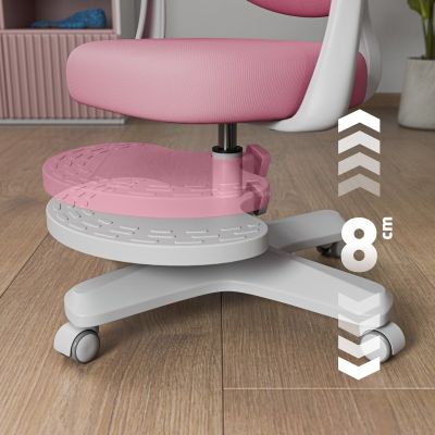 6. Junior 4.6 Pink Swivel Chair