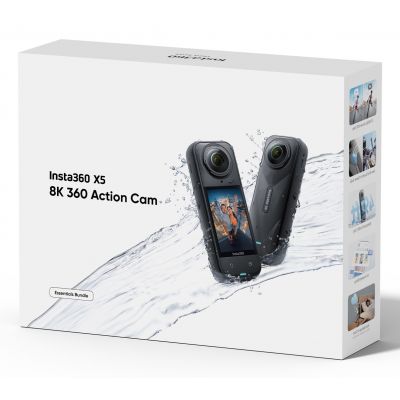 7. Insta360 X5 Essentials Bundle Camera