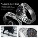 10. Spigen Modern Fit Band for Samsung Galaxy Watch 40/44/46 mm - Silver