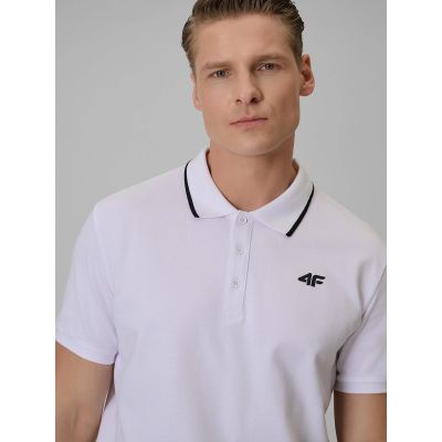4. Men's regular polo shirt 4F 4FRMM00TPTSM0940-10S