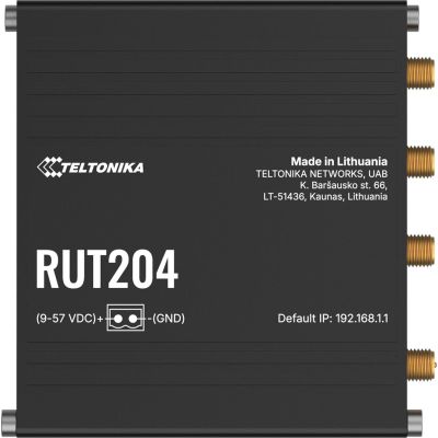 Teltonika RUT204 Industrial Router 4G / LTE (RUT2040AAAA0) RS232/CAN