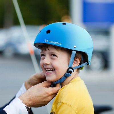 5. Wozinsky M BMX/Scooter Helmet - Blue Gradient