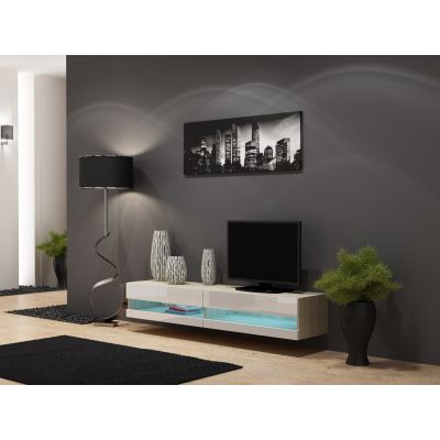 TV cabinet VIGO NEW '180' 30/180/40 sonoma/white flat