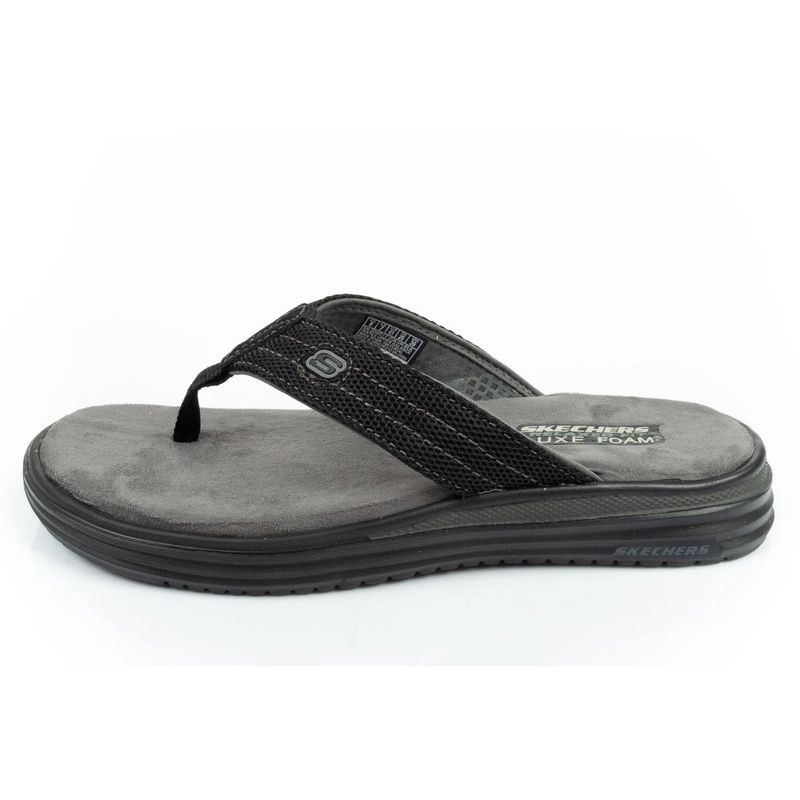 23. Skechers Proven Flip-Flops M 204577 BLK
