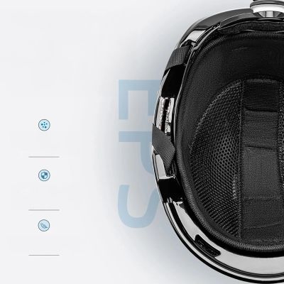 4. Qunature 10130003002 Ski Helmet with Earmuffs for Snowboard 54-58 cm - White