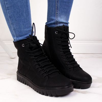 3. Rieker W R279B insulated ankle boots, black