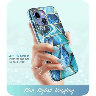10. Supcase Cosmo iPhone 14 Plus Case - Blue