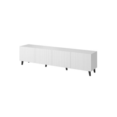 TV cabinet PAFOS 200x40x52 white matt