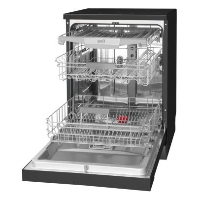8. Freestanding dishwasher 60 cm AMICA DFM66B8EOqBH | class B | 15 sets | AirDry | AquaStop | cutlery drawer