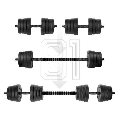 5. Spokey Pondus 30 dumbbell set, 2x 15 kg SPK-944225