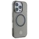 4. Mercedes Silver Ring MagSafe Case for iPhone 16 Pro Max - Black