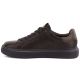 7. Brown Leather Men’s Sneakers Big Star UU174292