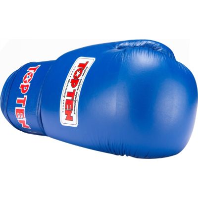 6. RTT-COMPETITION Leather Boxing Gloves 10oz (WORLD BOXING APPROVED)