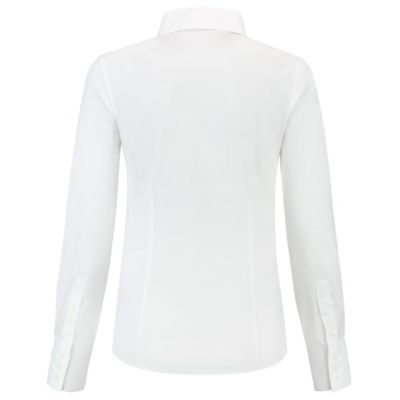 3. Malfini Fitted Blouse W MLI-T22T0 white