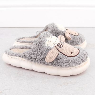 2. Filippo fur slippers with sheep W DK6683 PAW577A