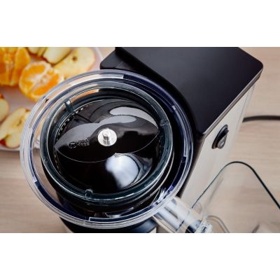 8. ELDOM SLOW JUICER PJ400 400W SILVER-BLACK, BPA FREE AUGER 80 [RPM]