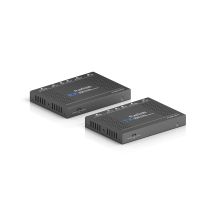 PureTools PT-HDBT-200 AV Extender AV Transmitter and Receiver Black