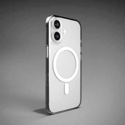 9. Puro 0.3 MAG Ultra-Slim TPU Case Compatible with MagSafe for iPhone 17 - Transparent