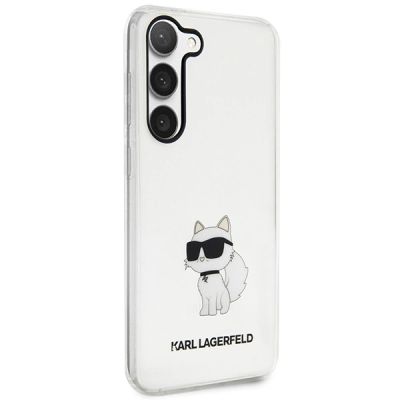 4. Karl Lagerfeld KLHCS23MHNCHTCT S23+ S916 transparent hardcase Ikonik Choupette