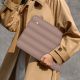 8. Tech-Protect Puffy 13-14" Laptop Bag - Brown