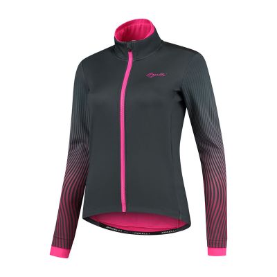 Rogelli women's winter jacket VIVID gray-pink S