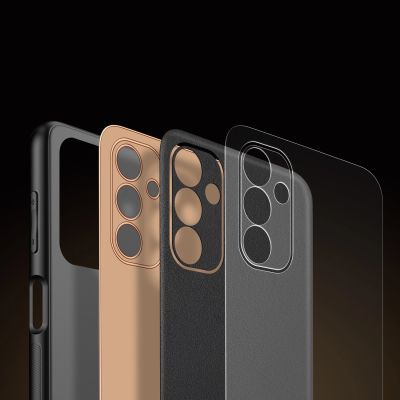 10. Dux Ducis Yolo elegant cover made of ecological leather for Samsung Galaxy A13 5G black