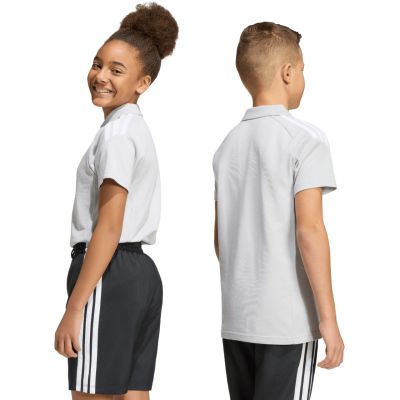3. adidas Tiro 26 League Polo Shirt for Kids, Grey KF3405
