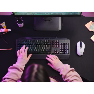 3. Trust GXT110W FELOX Wireless Mouse white (25069)