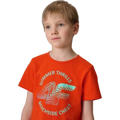 4. Boy's T-shirt 4F M3284 red 4FJWSS26TTSHM3284 62S