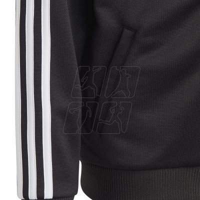 8. Sweatshirt adidas Tr-Es 3 Stripes Full-Zip Hoody Jr HY1102