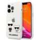 Karl Lagerfeld Transparent Karl & Choupette Case for iPhone 13 Pro / 13 - Transparent
