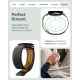 11. Spigen Athlex Air Band for Google Pixel Watch 41 mm – Black-Orange