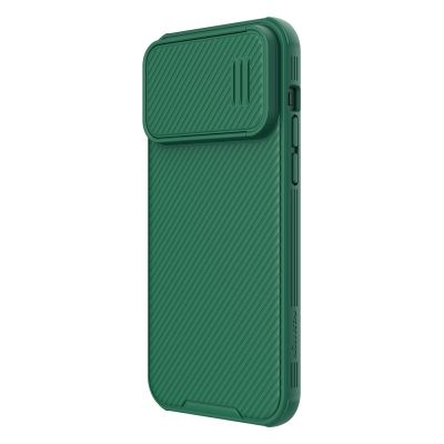 3. Nillkin CamShield S Case iPhone 14 Pro Max Armored Cover Camera Protector Green