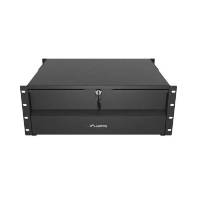 14. LANBERG DRAWER FOR 19" CABINETS 4U 360MM BLACK