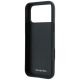 7. Mercedes Leather Semi Wrap with Iconic Line MagSafe Case for iPhone 18 Pro / 17 Pro - Dark Gray