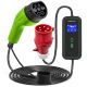 9. Qoltec Mobile charger for electric cars EV with regulation 2 in 1 Type 2 | 11kW | CEE 5 PIN | LCD | 3 phases | Portable | Wallbox | 5m