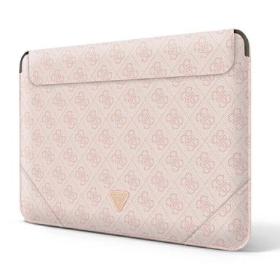 2. Guess 4G Uptown Triangle Logo case for 13-14" laptop - pink