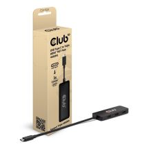Club3D MST-Hub USB 3.2 Type C > 3x HDMI 4K60Hz St/Bu retail