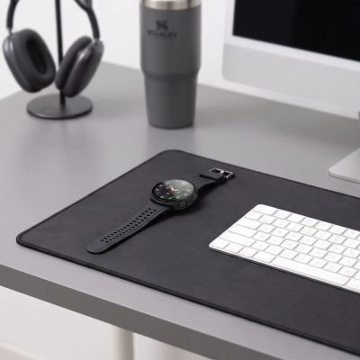 10. Tech-Protect Defense 2-Pack Case for Samsung Galaxy Watch 44mm - Clear Matte Black