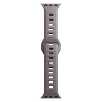 5. 3mk Silicone Watch Strap for Apple Watch 42 / 44 / 45 / 49 mm - brown