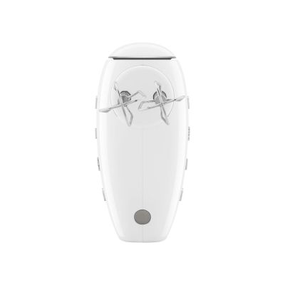 5. Smeg HMF01WHEU hand mixer in cream with a retro 1950s style.