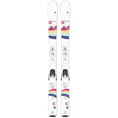 2. DYNASTAR Lemon Girl skis + LOOK Kid4 bindings