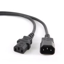 GEMBIRD PC-189 cable (C13 / IEC C13 / IEC 320 C13 - C14; 1.8m; black)